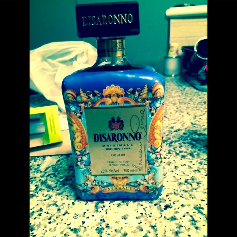 Versace Home Collection Limited Edition Disaronno Bottle